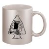 11oz Metallic Silver Mug Thumbnail