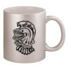 11oz Metallic Silver Mug Thumbnail