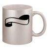 11oz Metallic Silver Mug Thumbnail