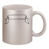 11oz Metallic Silver Mug Thumbnail