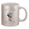 11oz Metallic Silver Mug Thumbnail