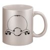 11oz Metallic Silver Mug Thumbnail