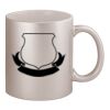 11oz Metallic Silver Mug Thumbnail