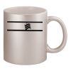 11oz Metallic Silver Mug Thumbnail