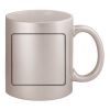 11oz Metallic Silver Mug Thumbnail