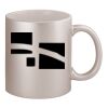 11oz Metallic Silver Mug Thumbnail