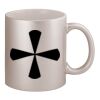 11oz Metallic Silver Mug Thumbnail