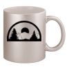 11oz Metallic Silver Mug Thumbnail
