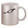 11oz Metallic Silver Mug Thumbnail