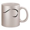 11oz Metallic Silver Mug Thumbnail
