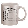 11oz Metallic Silver Mug Thumbnail