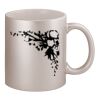 11oz Metallic Silver Mug Thumbnail