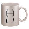 11oz Metallic Silver Mug Thumbnail