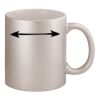 11oz Metallic Silver Mug Thumbnail