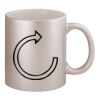 11oz Metallic Silver Mug Thumbnail