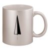 11oz Metallic Silver Mug Thumbnail