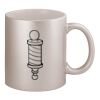 11oz Metallic Silver Mug Thumbnail