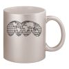 11oz Metallic Silver Mug Thumbnail