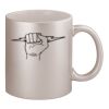 11oz Metallic Silver Mug Thumbnail