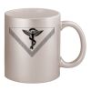 11oz Metallic Silver Mug Thumbnail