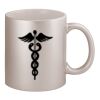 11oz Metallic Silver Mug Thumbnail