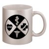 11oz Metallic Silver Mug Thumbnail