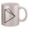 11oz Metallic Silver Mug Thumbnail