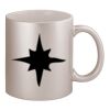 11oz Metallic Silver Mug Thumbnail