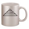 11oz Metallic Silver Mug Thumbnail