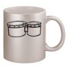 11oz Metallic Silver Mug Thumbnail