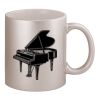 11oz Metallic Silver Mug Thumbnail
