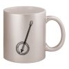 11oz Metallic Silver Mug Thumbnail