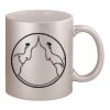 11oz Metallic Silver Mug Thumbnail