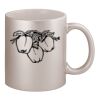 11oz Metallic Silver Mug Thumbnail