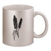11oz Metallic Silver Mug Thumbnail