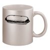 11oz Metallic Silver Mug Thumbnail