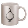 11oz Metallic Silver Mug Thumbnail
