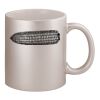 11oz Metallic Silver Mug Thumbnail