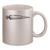 11oz Metallic Silver Mug Thumbnail