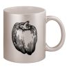 11oz Metallic Silver Mug Thumbnail
