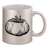 11oz Metallic Silver Mug Thumbnail