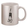11oz Metallic Silver Mug Thumbnail
