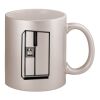 11oz Metallic Silver Mug Thumbnail