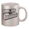 11oz Metallic Silver Mug Thumbnail