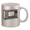 11oz Metallic Silver Mug Thumbnail