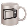 11oz Metallic Silver Mug Thumbnail