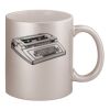 11oz Metallic Silver Mug Thumbnail