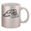 11oz Metallic Silver Mug Thumbnail