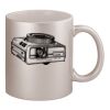 11oz Metallic Silver Mug Thumbnail