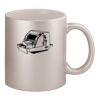 11oz Metallic Silver Mug Thumbnail